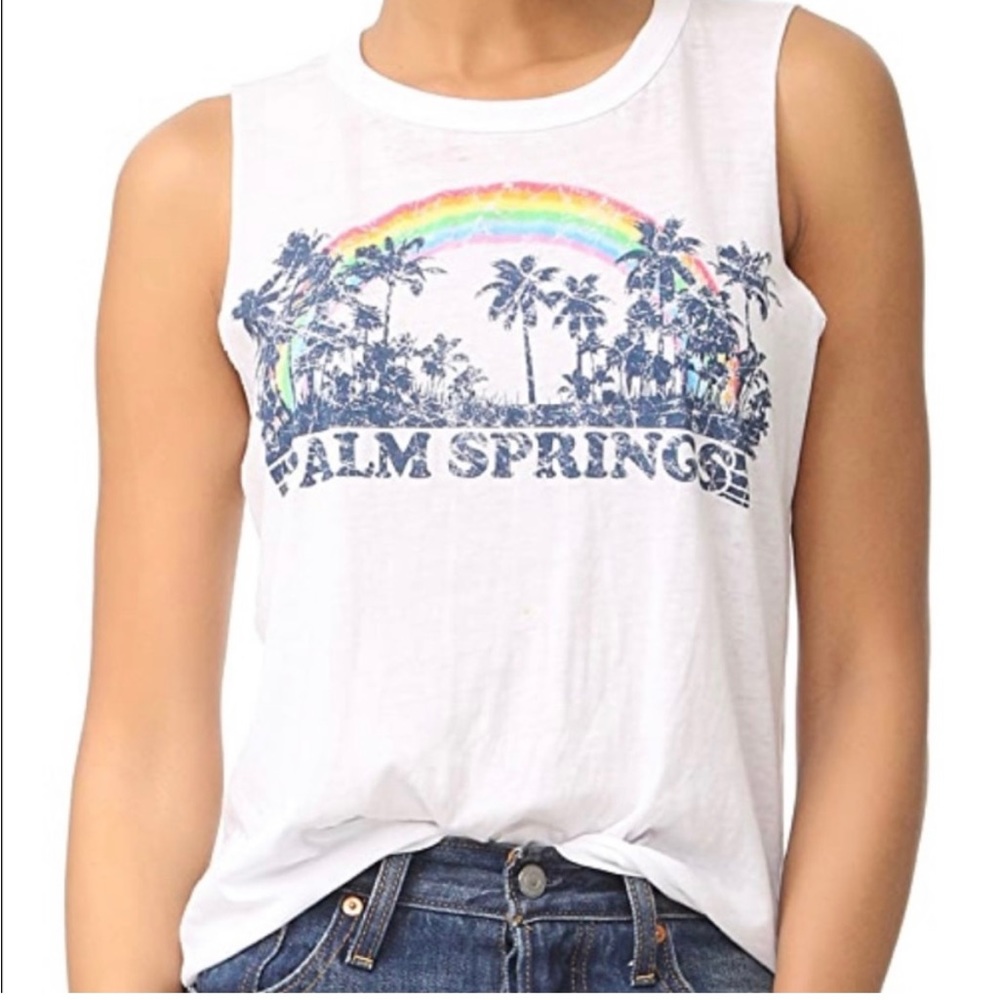 Palm Springs Chaser Tank- size Small
